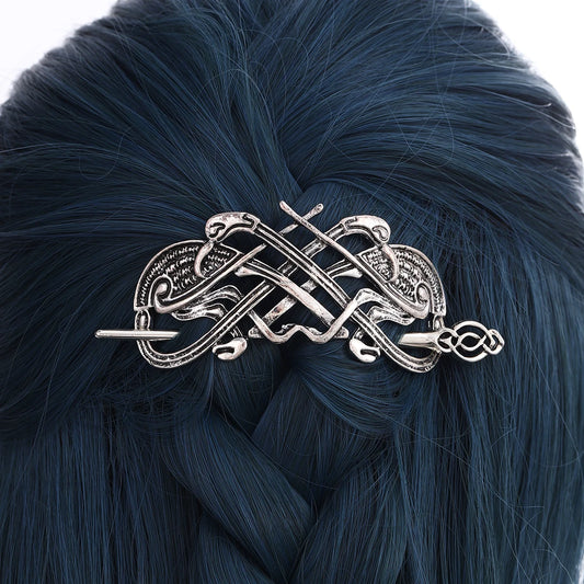 Viking Retro Celtic Knot Hairpin Hair Accessory for Women Fashionable and Versatile Norwegian Style Accessory, Party Accessory, Valentine's Day, Mother's Day, Birthday Gift
