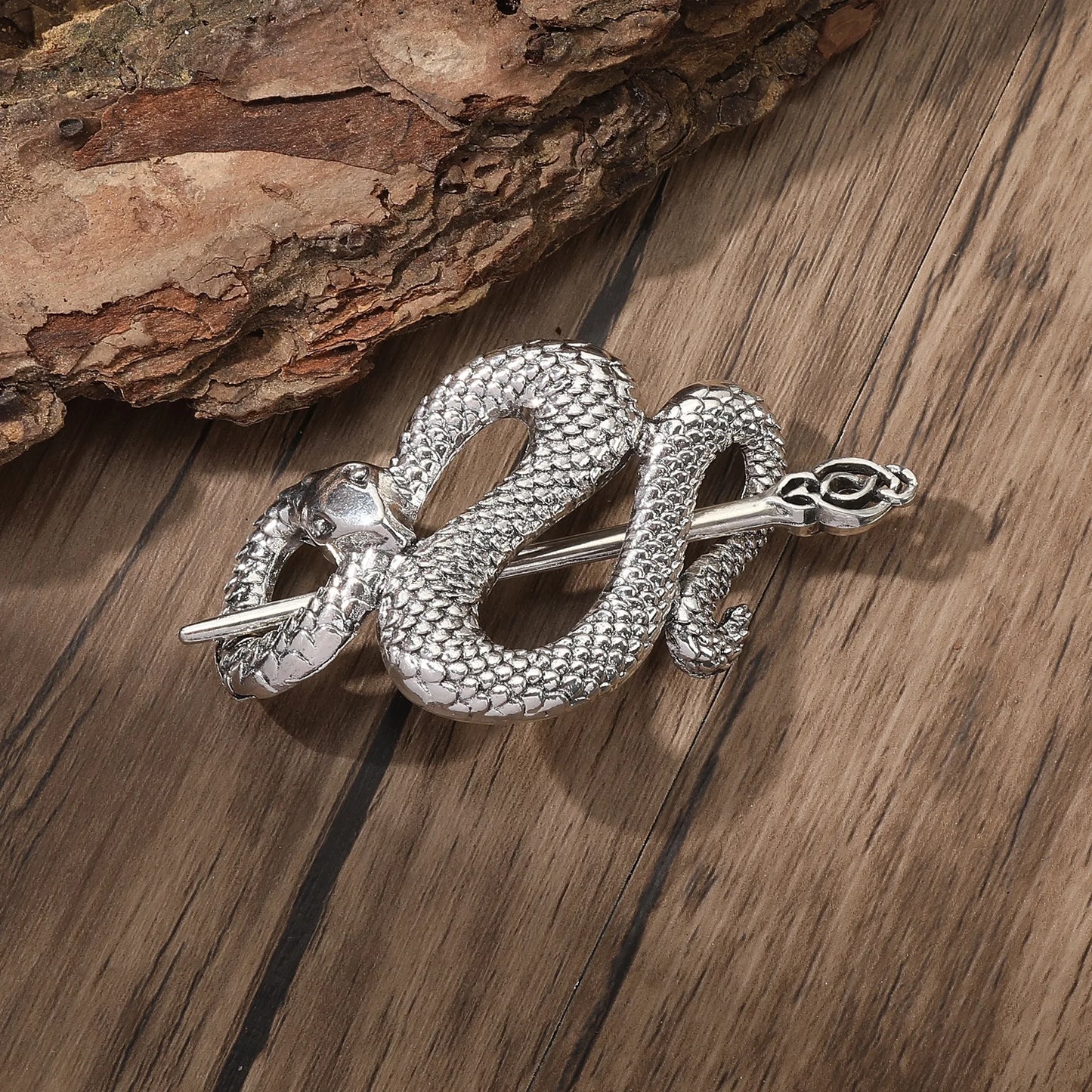 Viking Retro Python Hairpin Hair Accessories Celtic Knot Hair Stick Fashion Trendy Versatile Headwear Scandinavian Norwegian Style Accessories Party Accessories Valentine's Day Mother's Day Birthday Gift