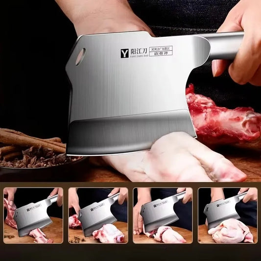 Butcher Special Axe | Chopping Bone Knife | Splitting Knife For Restaurant | kitchen Bone cutting knife
