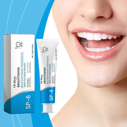 Oralhoe 120g Probiotic Toothpaste Sp6 Whitening Tooth Yellow Stain Removal Oral Hygiene Fresh Breath Repair Gum Teeth Whitener