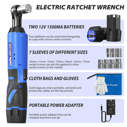 Electric ratchet wrench with accessories | Origin Zero