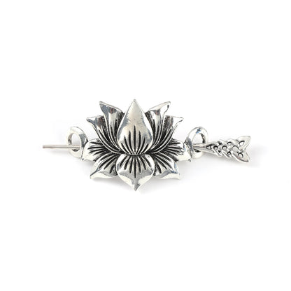 Hot Selling Scandinavian Viking Celtic Knot Lotus Hairpin Irish Retro Hairpin Women's Hair Accessories Valentine's Day Mother's Day Birthday Gift