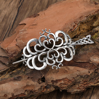Scandinavian Viking Celtic Knot Love Hairpin Retro Irish Hair Stick Hairpin Women's Hair Accessories Party Accessories Valentine's Day Mother's Day Birthday Gift