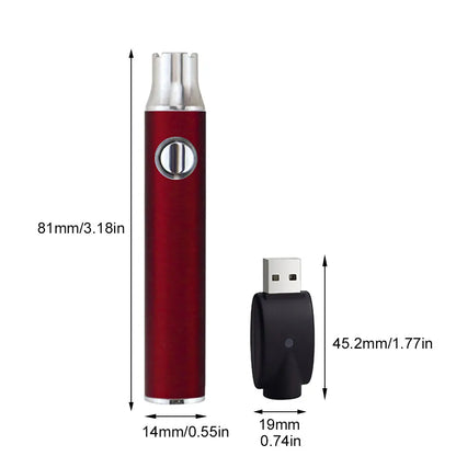 Portable USB Soldering Iron Pen – 510 Thread, 3-Gear Adjustable Temperature, 350/650/1100mAh Battery – Cordless Welding Tool for DIY & Electronics Repair
