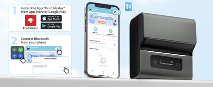 Phomemo Label and Upgrade Portable Label Maker M221 Barcode Label Printer Bluetooth Thermal Inkless Label Maker Support Phone&PC