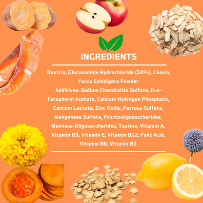Dog Hip & Joint Supplement with Glucosamine, Chondroitin & Vitamin A – Daily Support for Dogs