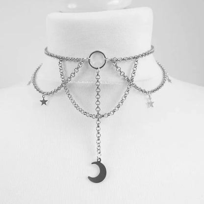 Limited Black Velvet Cross Bead Necklace for Women, Gothic Choker, Grunge, Gorgeous Jewelry, Punk Gift, Statement Goth, New