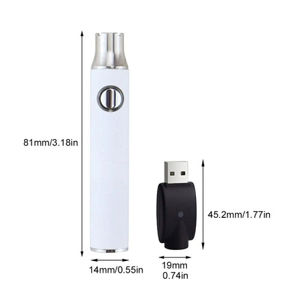 Portable USB Soldering Iron Pen – 510 Thread, 3-Gear Adjustable Temperature, 350/650/1100mAh Battery – Cordless Welding Tool for DIY & Electronics Repair