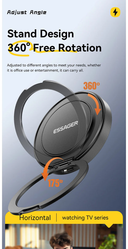 Essager 15W Magnetic Wireless Charger & Stand | MagSafe iPhone 16-12 | Origin Zero