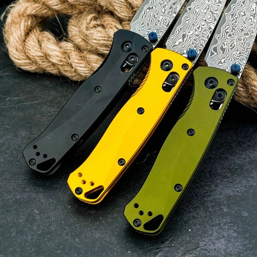 BM Bugout 533 Folding Knife | D2 Blade & Aluminum Handle | Origin Zero