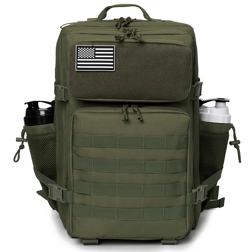 45L Tactical Backpack for Hiking, Camping & Travel | Men & Women | Bottle Holder | Origin Zero