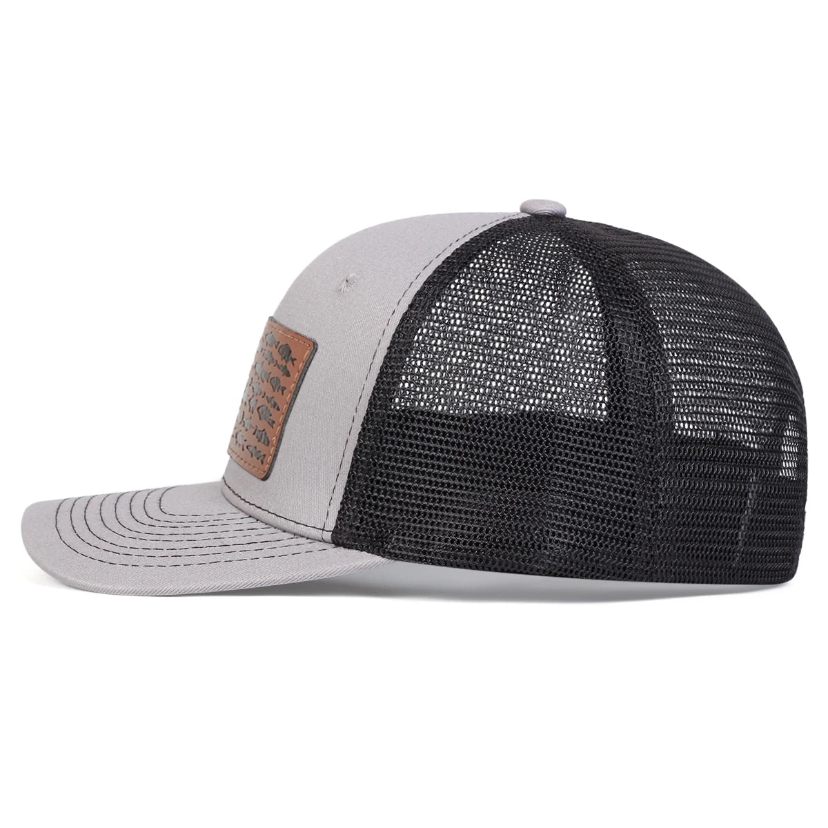 Unisex Fish Flag Baseball Cap | Mesh Trucker Hat, Adjustable, 4 Colors | Origin Zero