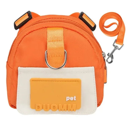 Dog Harness & Leash Set with Treat Pouch – Breathable No-Pull Puppy Harness for Small Dogs – Outdoor Training & Walking Kit