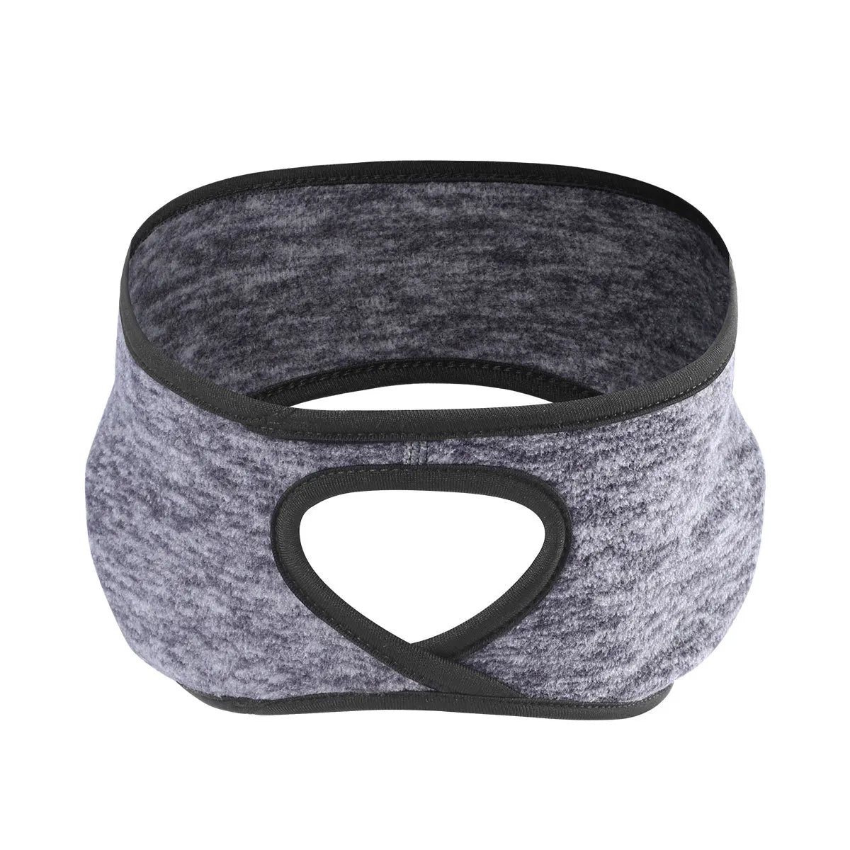 Women's Winter Ponytail Headband & Ear Warmer – Running, Ski, Yoga & Gym Sports Headwear
