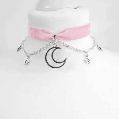 Limited Black Velvet Cross Bead Necklace for Women, Gothic Choker, Grunge, Gorgeous Jewelry, Punk Gift, Statement Goth, New