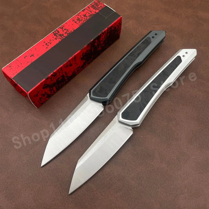 D2 Blade Pocket Knife | Carbon Fiber & T6 Aluminum Handle | Origin Zero