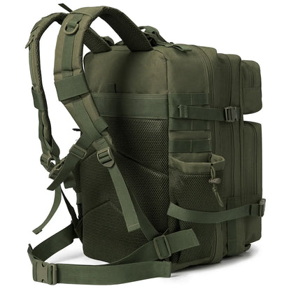 45L Tactical Backpack for Hiking, Camping & Travel | Men & Women | Bottle Holder | Origin Zero
