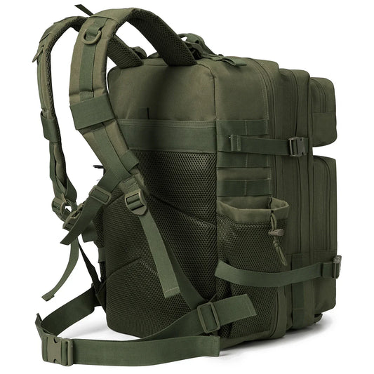 45L Tactical Backpack for Hiking, Camping & Travel | Men & Women | Bottle Holder | Origin Zero
