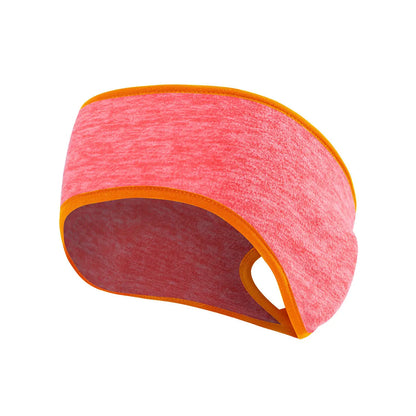 Women's Winter Ponytail Headband & Ear Warmer – Running, Ski, Yoga & Gym Sports Headwear