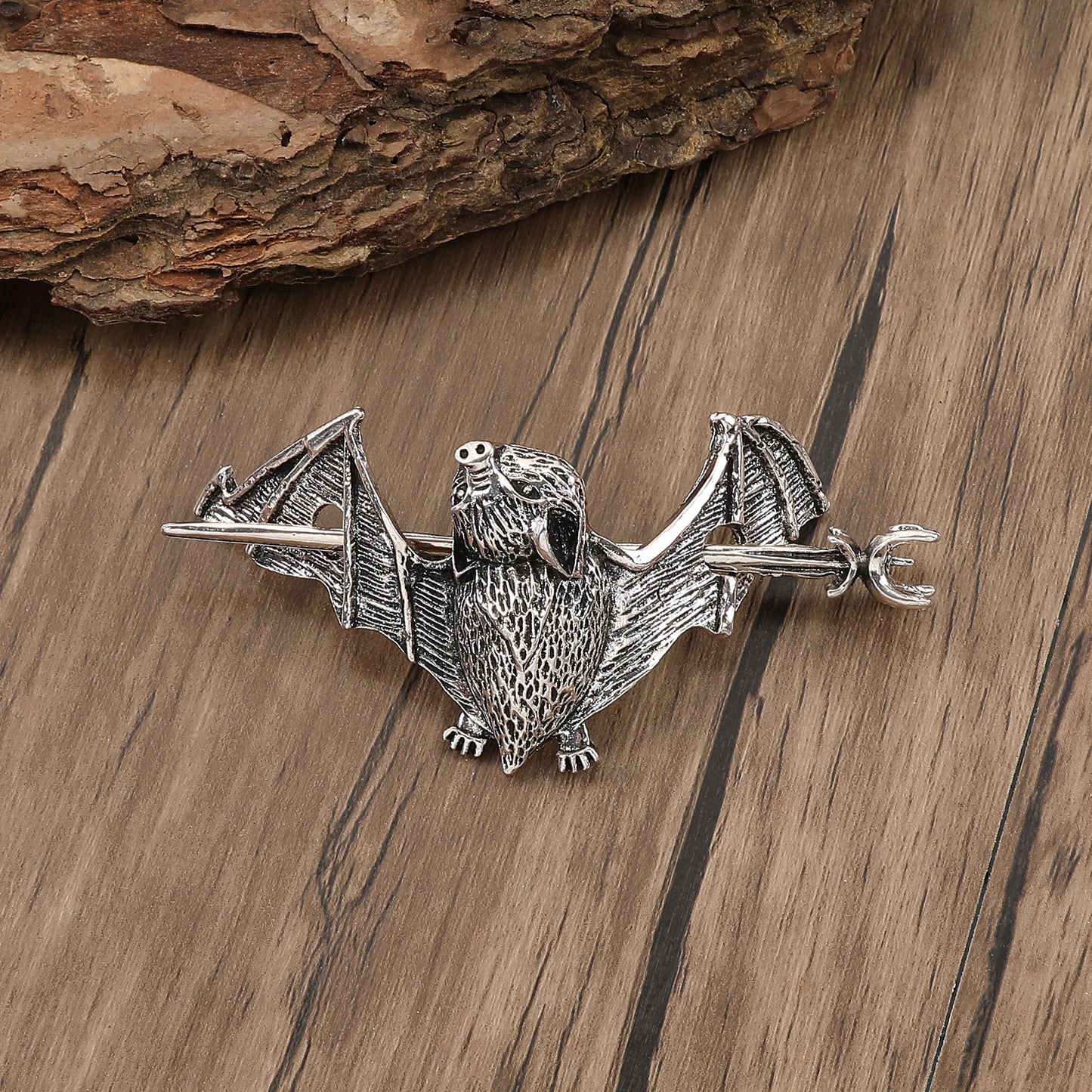Viking Retro Gothic Hair Accessories Bat Hairpin Celtic Knot Hair Stick Hairpin Hair Accessories Scandinavian Norwegian Style Hair Accessories Party Accessories Valentine's Day Mother's Day Birthday Gift