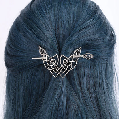 Retro Irish Celtic Knot Hairpin Hairpin Fashion Trend Personality Easiest for Match Hair Accessories Viking Norwegian Style Accessories Party Accessories Valentine's Day Mother's Day Birthday Gift