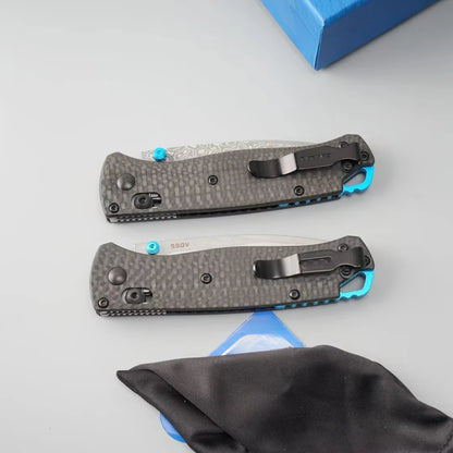 BM 535 Bugout Folding Knife | Damascus & S90V Blade | Origin Zero