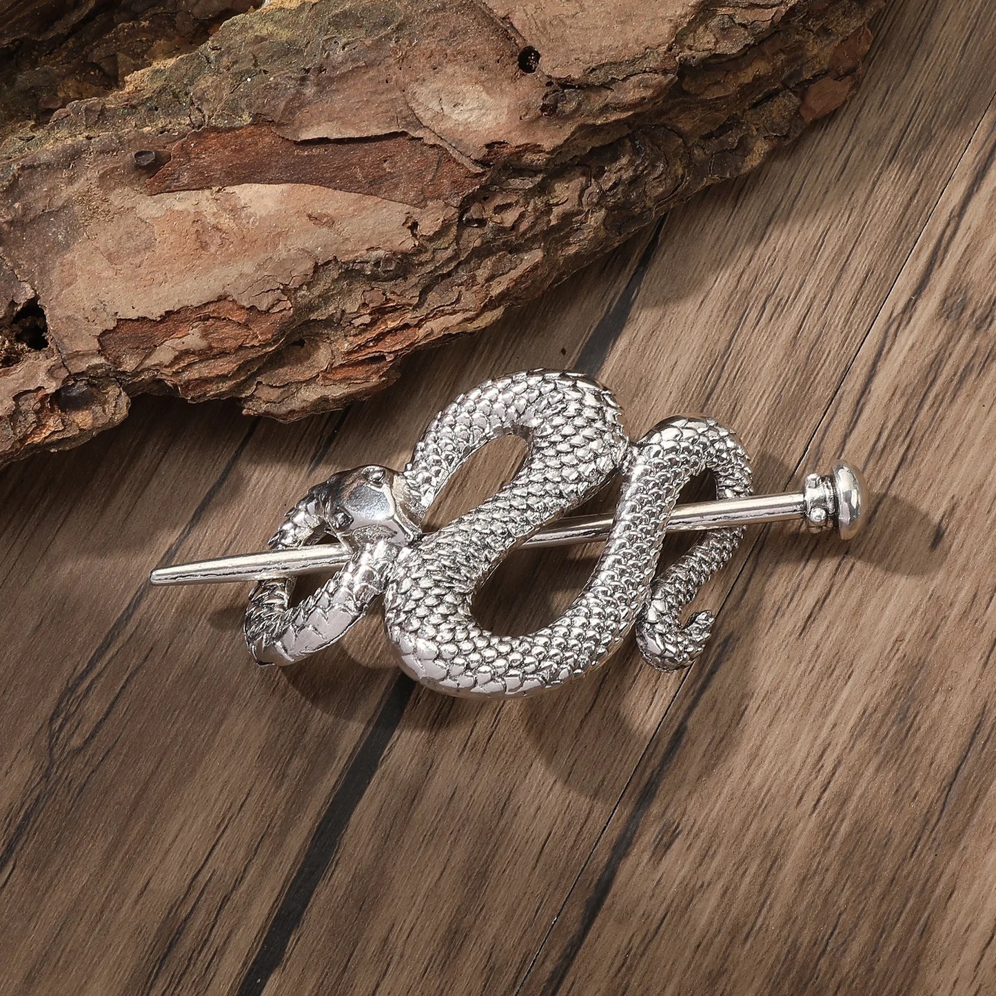Viking Retro Python Hairpin Hair Accessories Celtic Knot Hair Stick Fashion Trendy Versatile Headwear Scandinavian Norwegian Style Accessories Party Accessories Valentine's Day Mother's Day Birthday Gift