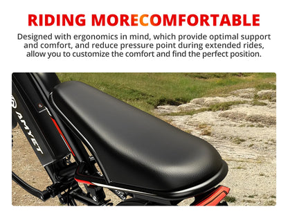 AMYET S8 2000W Dual Motor Electric Bike | 75+ Mile Range, Fat Tire Ebike | Origin Zero