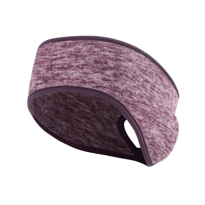 Women's Winter Ponytail Headband & Ear Warmer – Running, Ski, Yoga & Gym Sports Headwear