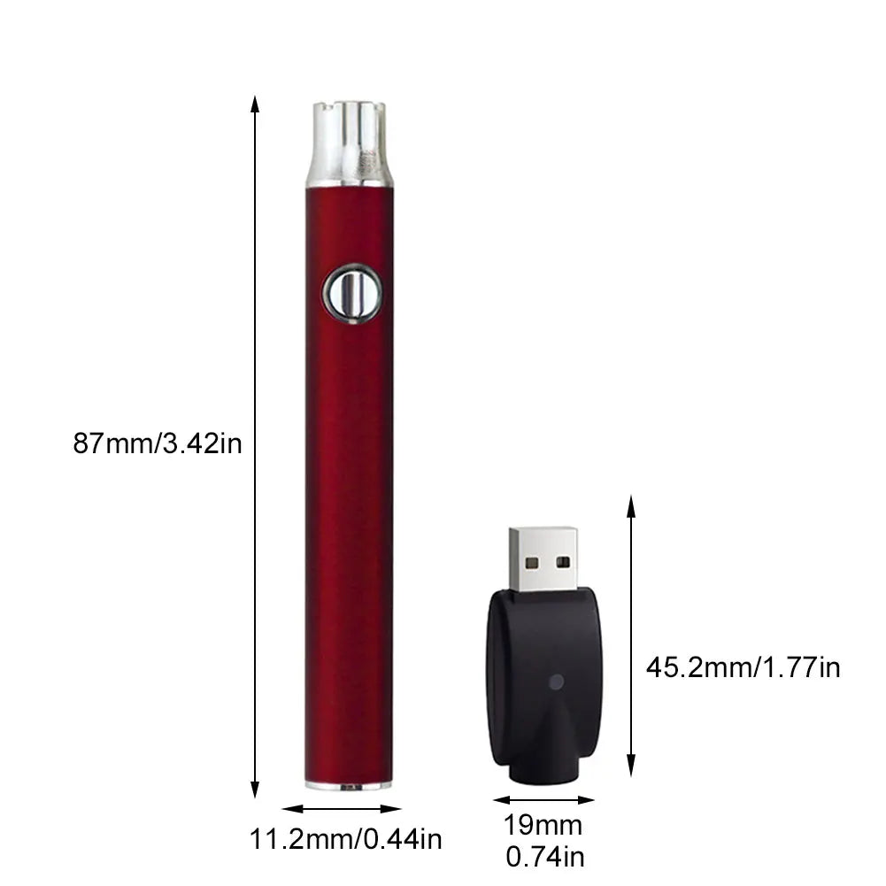 Portable USB Soldering Iron Pen – 510 Thread, 3-Gear Adjustable Temperature, 350/650/1100mAh Battery – Cordless Welding Tool for DIY & Electronics Repair