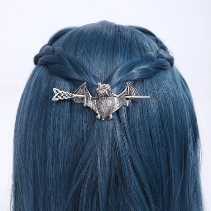 Viking Retro Gothic Hair Accessories Bat Hairpin Celtic Knot Hair Stick Hairpin Hair Accessories Scandinavian Norwegian Style Hair Accessories Party Accessories Valentine's Day Mother's Day Birthday Gift