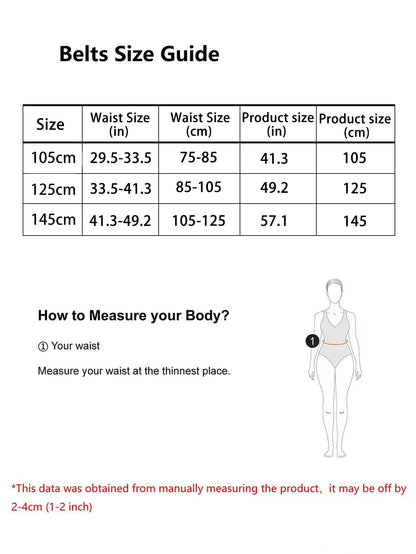 Hershine 1-Piece Women's Fashionable Hollow-Out Circle Waist Chain, Elegant and Sexy Accessory for Party Dresses, Spring, Summer