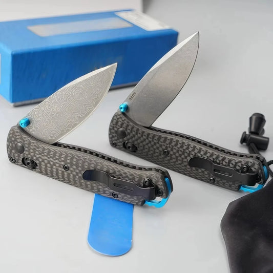 BM 535 Bugout Folding Knife | Damascus & S90V Blade | Origin Zero