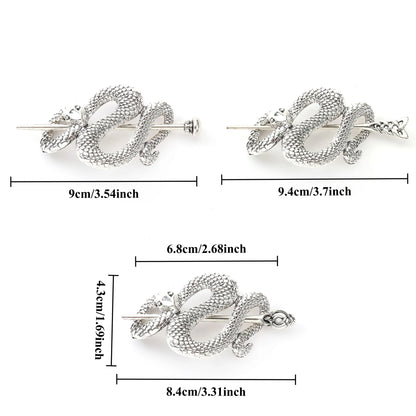 Viking Retro Python Hairpin Hair Accessories Celtic Knot Hair Stick Fashion Trendy Versatile Headwear Scandinavian Norwegian Style Accessories Party Accessories Valentine's Day Mother's Day Birthday Gift