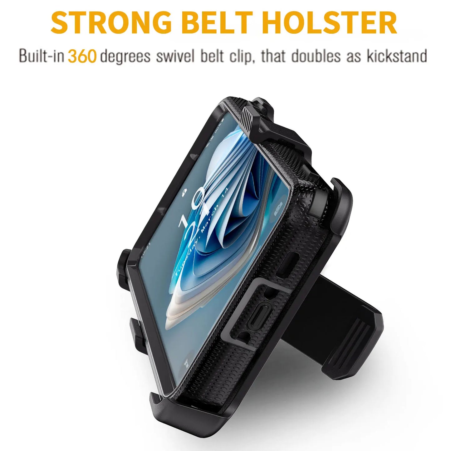 Samsung Galaxy S9 / S9+ Rugged Heavy-Duty Phone Case with Belt Clip Holster – 7 Colors