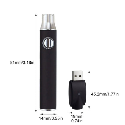 Portable USB Soldering Iron Pen – 510 Thread, 3-Gear Adjustable Temperature, 350/650/1100mAh Battery – Cordless Welding Tool for DIY & Electronics Repair