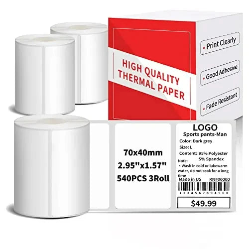 Phomemo Label and Upgrade Portable Label Maker M221 Barcode Label Printer Bluetooth Thermal Inkless Label Maker Support Phone&PC