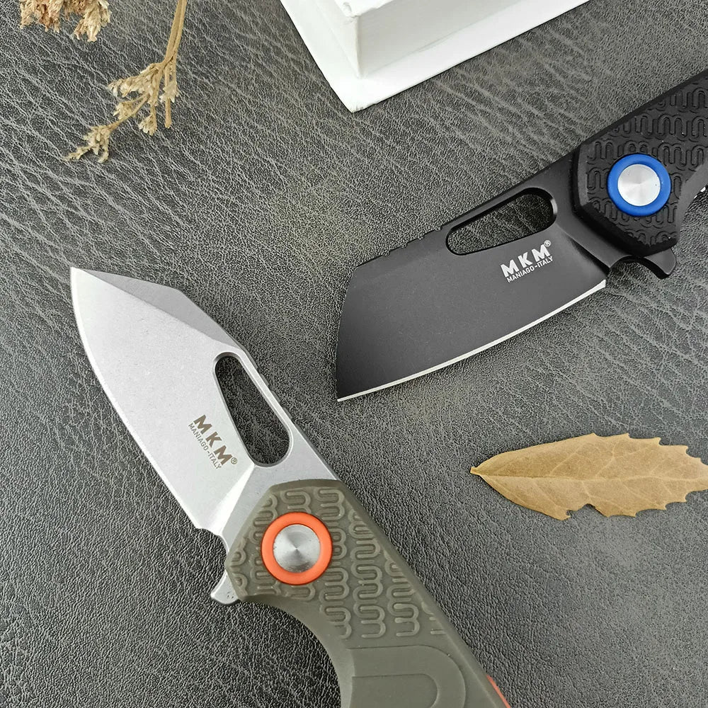 Multi-purpose Liner Lock Hunting EDC Pocket Knife 8Cr13 Blade Survival Camping Folding Knife Nylonfiber Handle