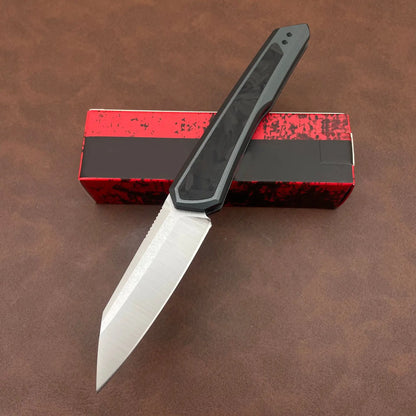 D2 Blade Pocket Knife | Carbon Fiber & T6 Aluminum Handle | Origin Zero
