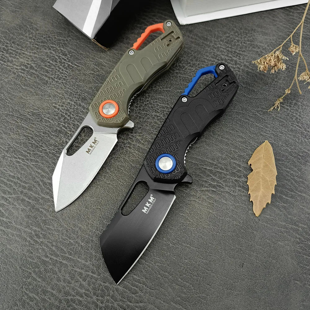 Multi-purpose Liner Lock Hunting EDC Pocket Knife 8Cr13 Blade Survival Camping Folding Knife Nylonfiber Handle