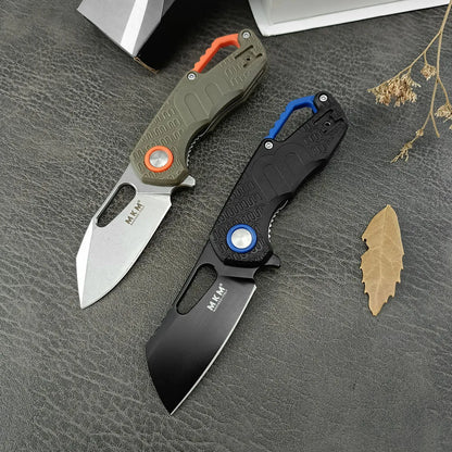 Multi-purpose Liner Lock Hunting EDC Pocket Knife 8Cr13 Blade Survival Camping Folding Knife Nylonfiber Handle