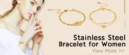 Skyrim Heart Charm Bracelet Women Stainless Steel Double Layer Paperclip Chain Bracelets Jewelry Valentine's Day Gift for Lover