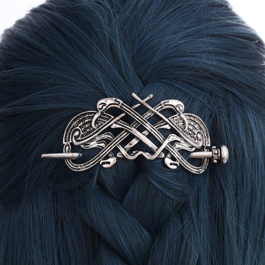 Viking Retro Celtic Knot Hairpin Hair Accessory for Women Fashionable and Versatile Norwegian Style Accessory, Party Accessory, Valentine's Day, Mother's Day, Birthday Gift