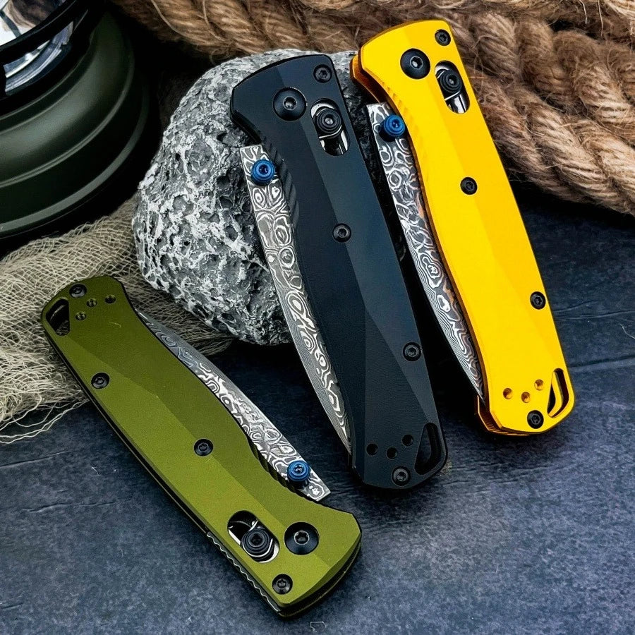 BM Bugout 533 Folding Knife | D2 Blade & Aluminum Handle | Origin Zero