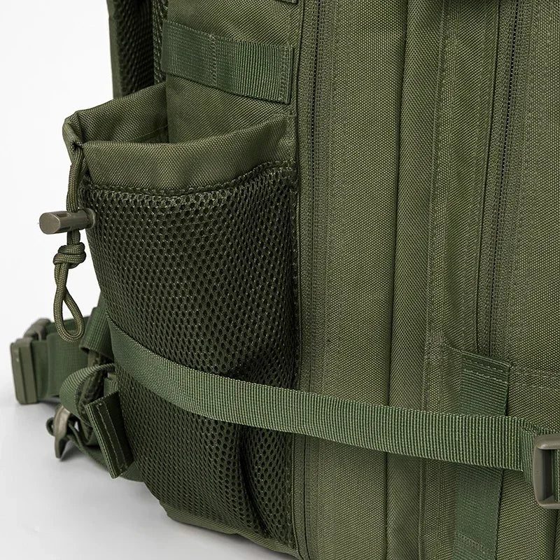 45L Tactical Backpack for Hiking, Camping & Travel | Men & Women | Bottle Holder | Origin Zero