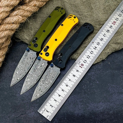BM Bugout 533 Folding Knife | D2 Blade & Aluminum Handle | Origin Zero