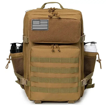 45L Tactical Backpack for Hiking, Camping & Travel | Men & Women | Bottle Holder | Origin Zero