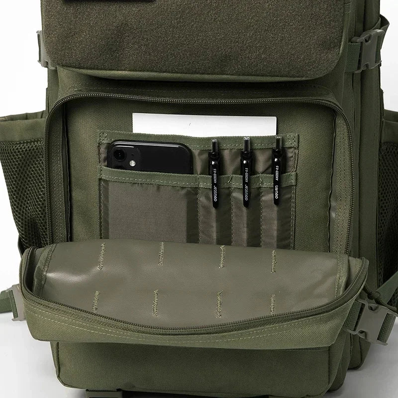 45L Tactical Backpack for Hiking, Camping & Travel | Men & Women | Bottle Holder | Origin Zero