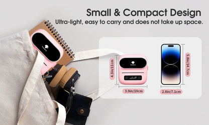 Phomemo Label Printer M220 Label Maker Mini Barcode Label Printer Wireless Portable Sticker Label Maker Machine for Address
