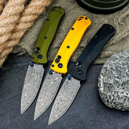 BM Bugout 533 Folding Knife | D2 Blade & Aluminum Handle | Origin Zero